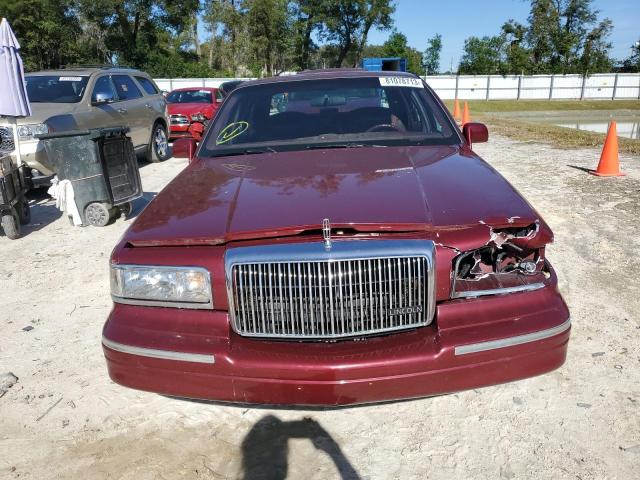 1LNLM81W7TY734459 - 1996 LINCOLN TOWN CAR EXECUTIVE BURGUNDY photo 5