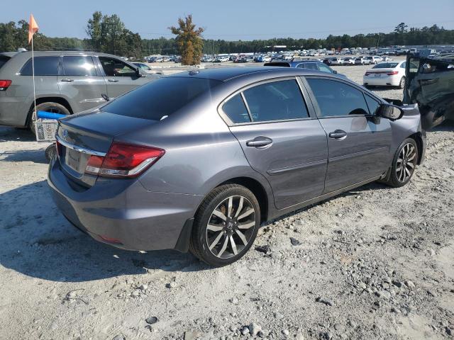 2HGFB2F94FH500481 - 2015 HONDA CIVIC EXL GRAY photo 3