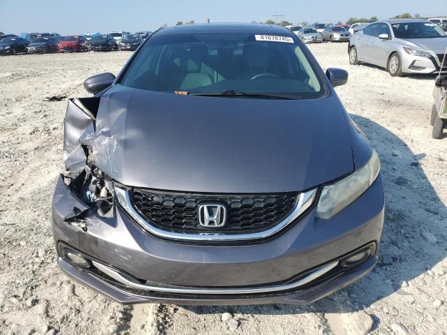 2HGFB2F94FH500481 - 2015 HONDA CIVIC EXL GRAY photo 5