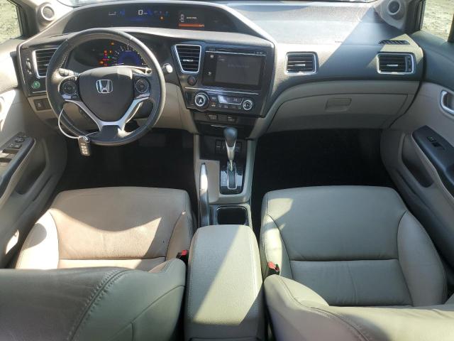 2HGFB2F94FH500481 - 2015 HONDA CIVIC EXL GRAY photo 8