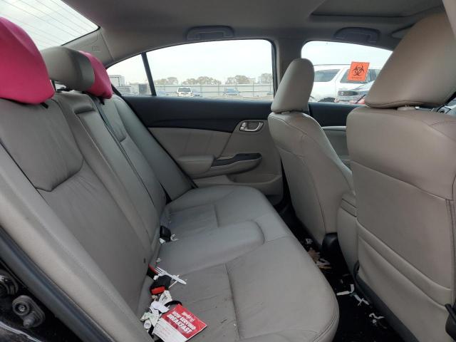 2HGFB2F94EH503136 - 2014 HONDA CIVIC EXL შავი ფოტო 10