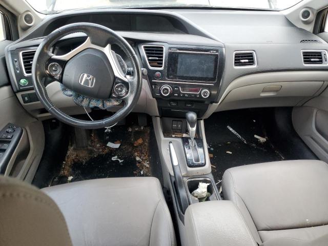 2HGFB2F94EH503136 - 2014 HONDA CIVIC EXL შავი ფოტო 8
