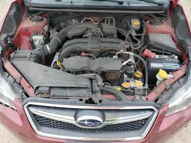 JF2GPABC3H8215538 - 2017 SUBARU CROSSTREK PREMIUM RED photo 11