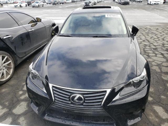 JTHBA1D21G5015139 - 2016 LEXUS IS 200T BLACK photo 5