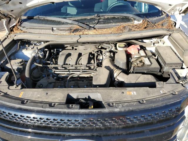 1FM5K8AR2FGA21634 - 2015 FORD EXPLORER POLICE INTERCEPTOR თეთრი ფოტო 12