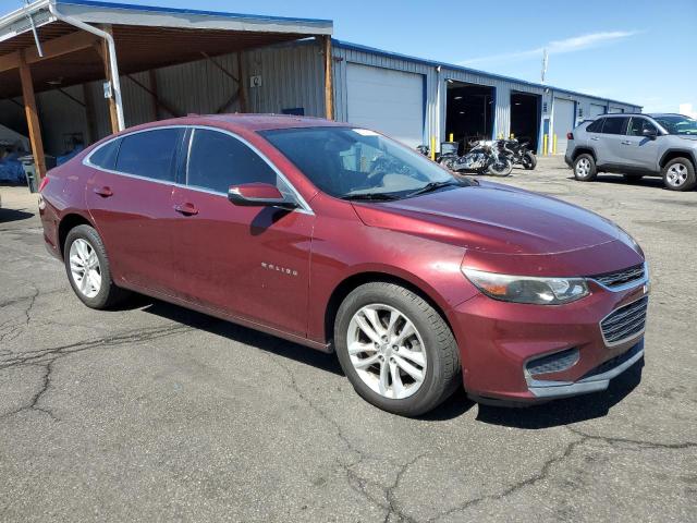 1G1ZE5ST5GF201809 - 2016 CHEVROLET MALIBU LT BURGUNDY photo 4