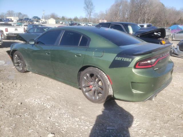 2C3CDXCT6PH512890 - 2023 DODGE CHARGER R/T GREEN photo 2