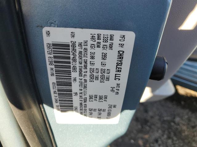 2A8HR54P48R114803 - 2008 CHRYSLER TOWN & COU TOURING 蓝色 照片 13