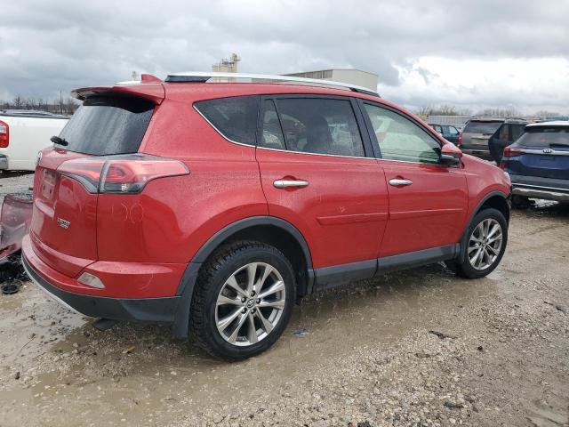 JTMDFREV1GJ070622 - 2016 TOYOTA RAV4 LIMITED RED photo 3