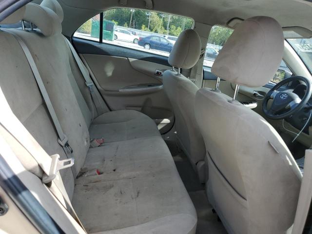 2T1BU4EEXCC841777 - 2012 TOYOTA COROLLA BASE ოქროსფერი ფოტო 10