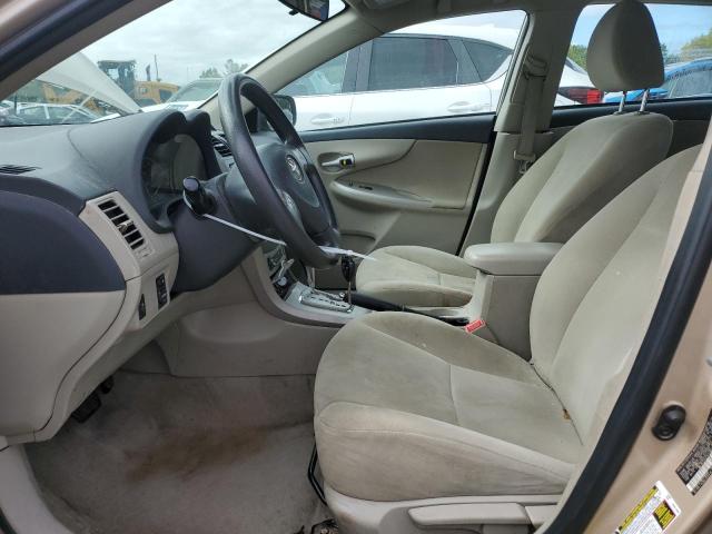 2T1BU4EEXCC841777 - 2012 TOYOTA COROLLA BASE ოქროსფერი ფოტო 7