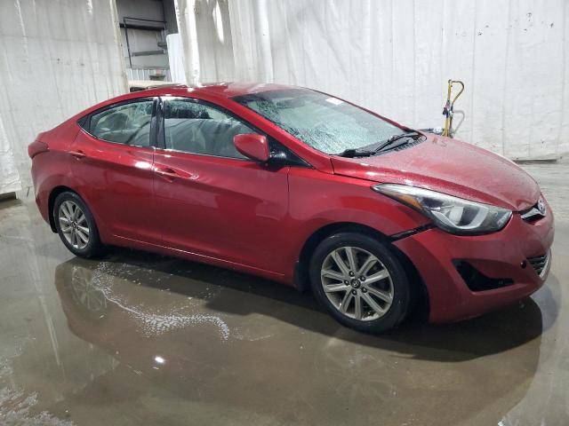 5NPDH4AE6GH700758 - 2016 HYUNDAI ELANTRA SE RED photo 4