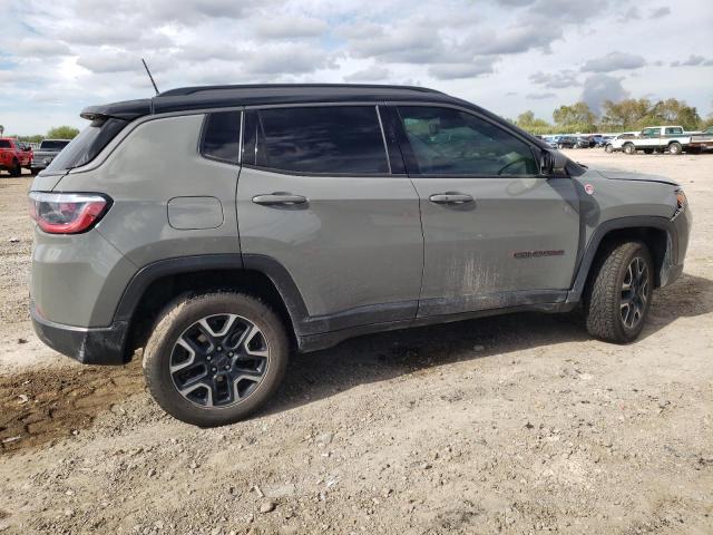 3C4NJDDB1KT668207 - 2019 JEEP COMPASS TRAILHAWK GRAY photo 3