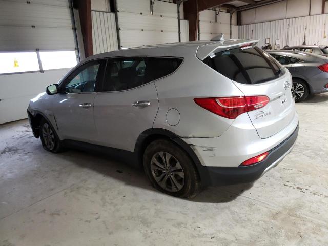 5XYZTDLBXEG139203 - 2014 HYUNDAI SANTA FE S SILVER photo 2