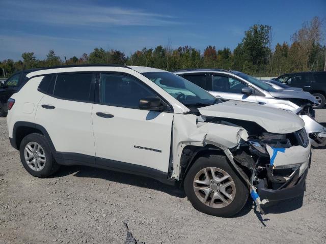 3C4NJCAB3HT669723 - 2017 JEEP COMPASS SPORT Blanc photo 4