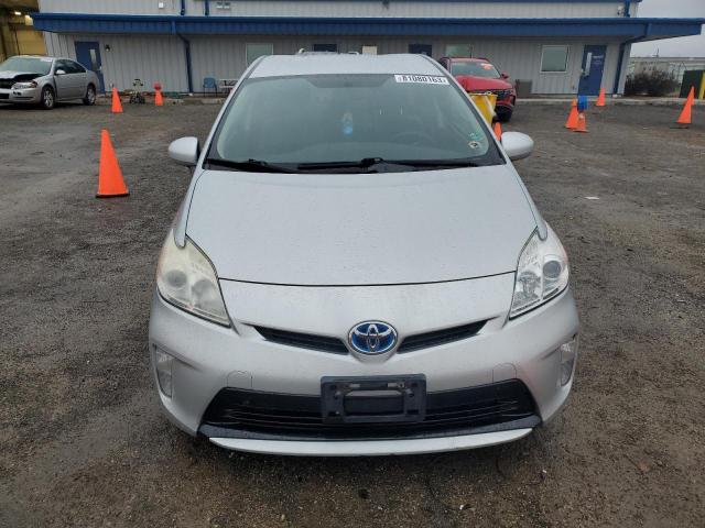 JTDKN3DU2D5603663 - 2013 TOYOTA PRIUS SILVER photo 5