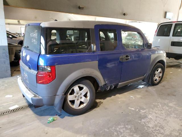 5J6YH27584L008418 - 2004 HONDA ELEMENT EX BLUE photo 3