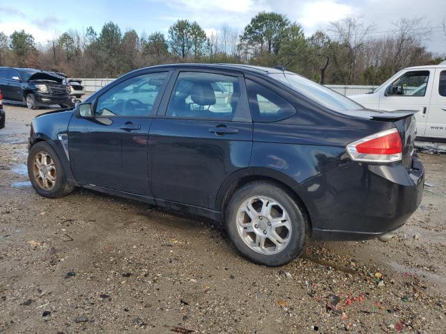 1FAHP35N18W223294 - 2008 FORD FOCUS SE BLACK photo 2