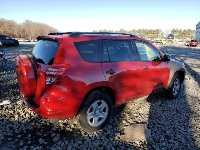 2T3ZF4DV2CW139033 - 2012 TOYOTA RAV4 RED photo 3