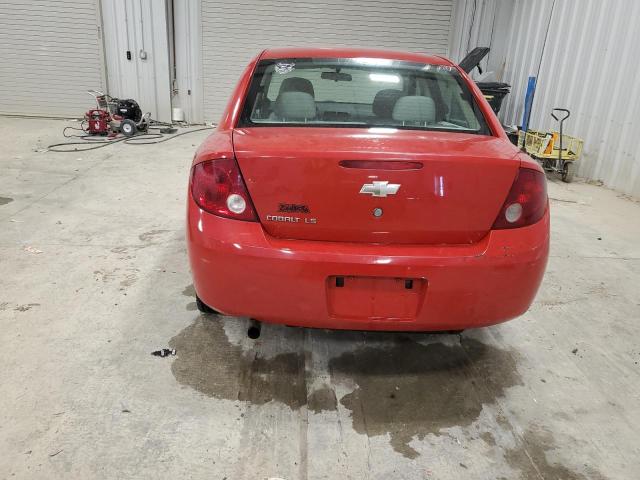 1G1AK55F167788157 - 2006 CHEVROLET COBALT LS RED photo 6