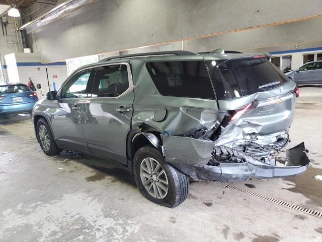 1GNEVHKW3PJ219733 - 2023 CHEVROLET TRAVERSE LT GREEN photo 2