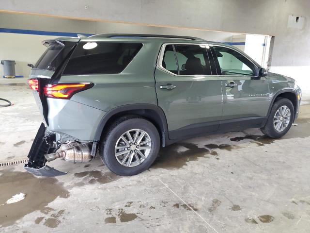 1GNEVHKW3PJ219733 - 2023 CHEVROLET TRAVERSE LT GREEN photo 3