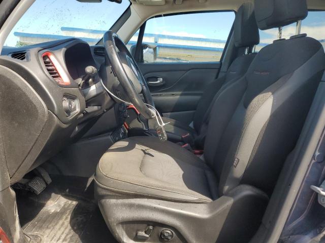 ZACNJDC12MPM35100 - 2021 JEEP RENEGADE TRAILHAWK BLUE photo 7