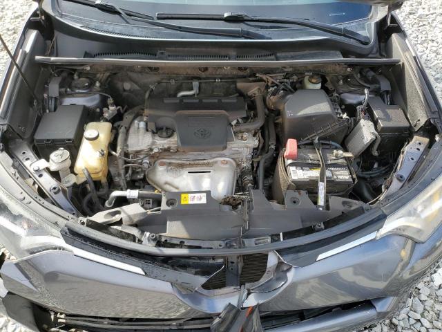 JTMRFREVXHD209152 - 2017 TOYOTA RAV4 XLE GRAY photo 12