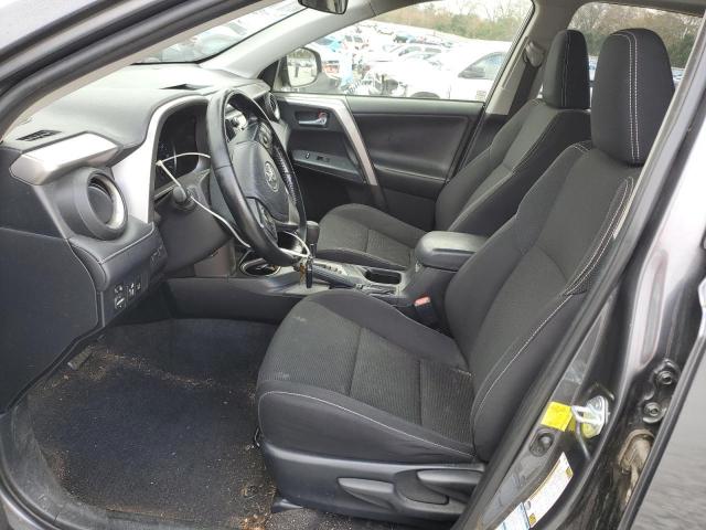 JTMRFREVXHD209152 - 2017 TOYOTA RAV4 XLE GRAY photo 7