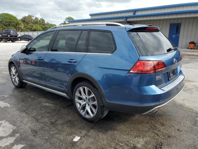 3VWH17AU2HM508325 - 2017 VOLKSWAGEN GOLF ALLTR S BLUE photo 2