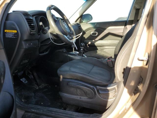 KNDJN2A23E7094729 - 2014 KIA SOUL BROWN photo 7