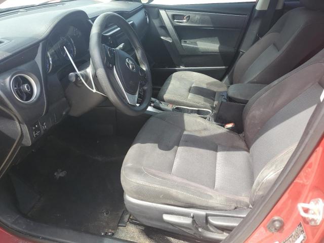 2T1BURHE4JC029168 - 2018 TOYOTA COROLLA L RED photo 7