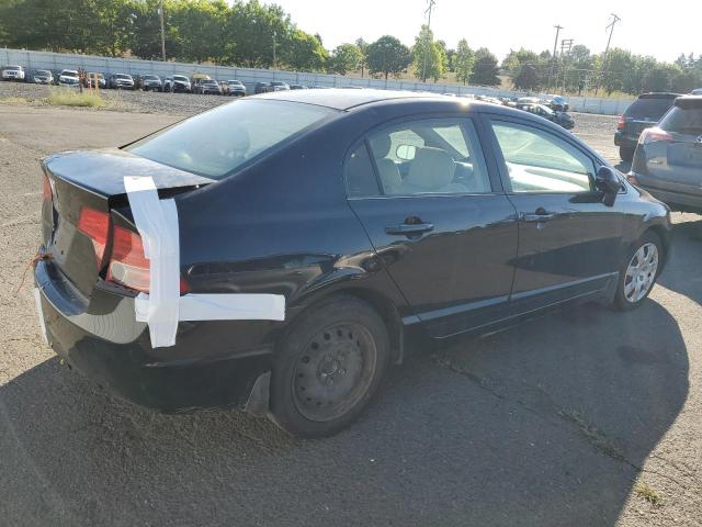 1HGFA16836L098332 - 2006 HONDA CIVIC EX BLACK photo 3