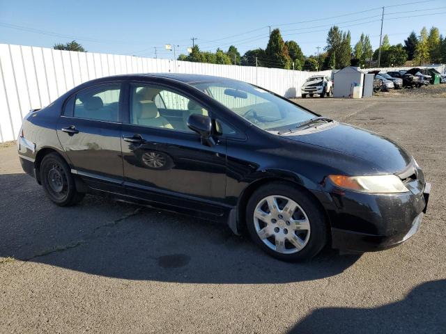 1HGFA16836L098332 - 2006 HONDA CIVIC EX BLACK photo 4