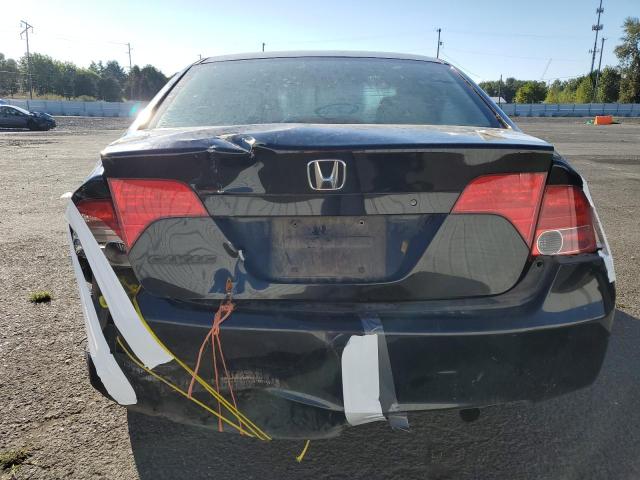 1HGFA16836L098332 - 2006 HONDA CIVIC EX BLACK photo 6