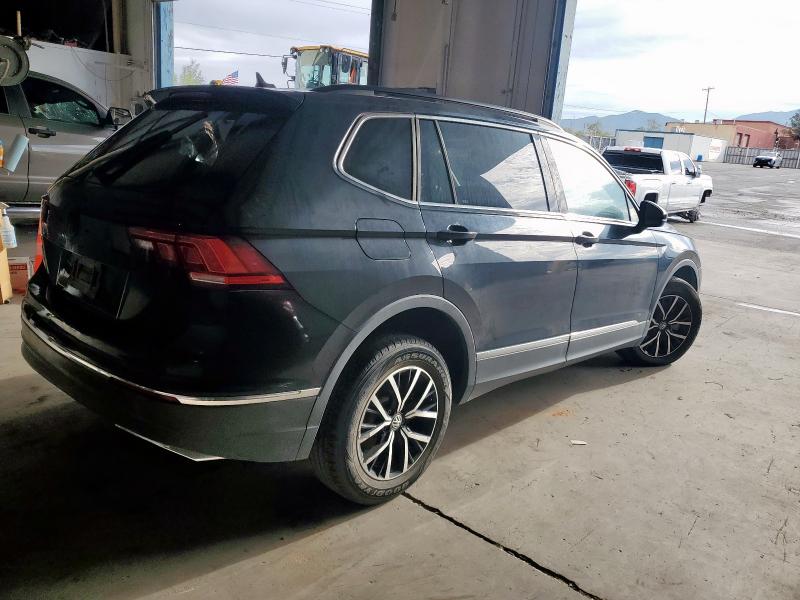 3VV3B7AX2MM101721 - 2021 VOLKSWAGEN TIGUAN SE Schwarz Foto 3