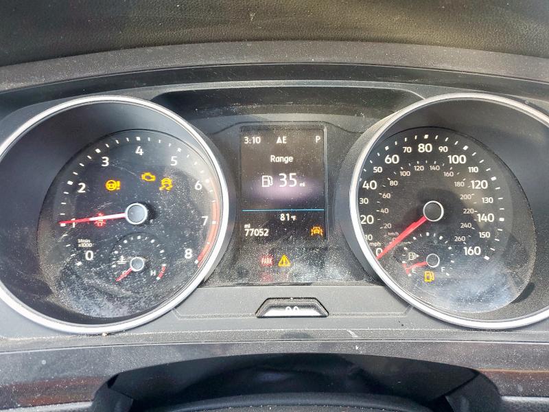 3VV3B7AX2MM101721 - 2021 VOLKSWAGEN TIGUAN SE Schwarz Foto 9