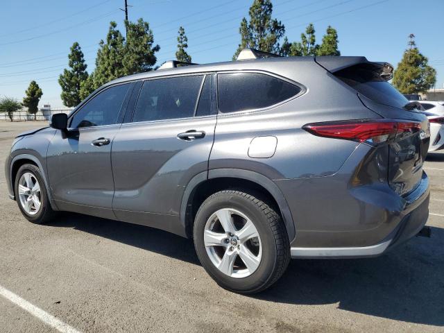 5TDCZRAH8LS008960 - 2020 TOYOTA HIGHLANDER L ნაცრისფერი ფოტო 2