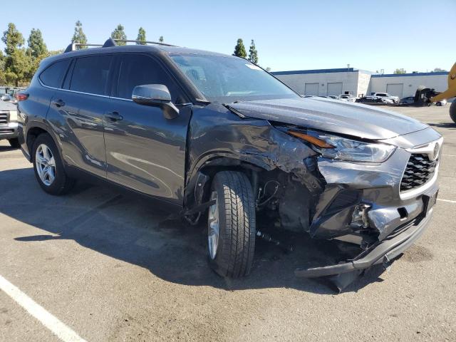 5TDCZRAH8LS008960 - 2020 TOYOTA HIGHLANDER L ნაცრისფერი ფოტო 4