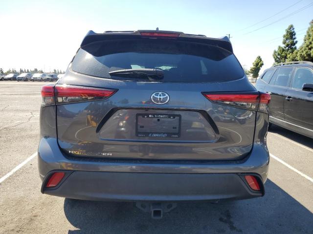 5TDCZRAH8LS008960 - 2020 TOYOTA HIGHLANDER L ნაცრისფერი ფოტო 6