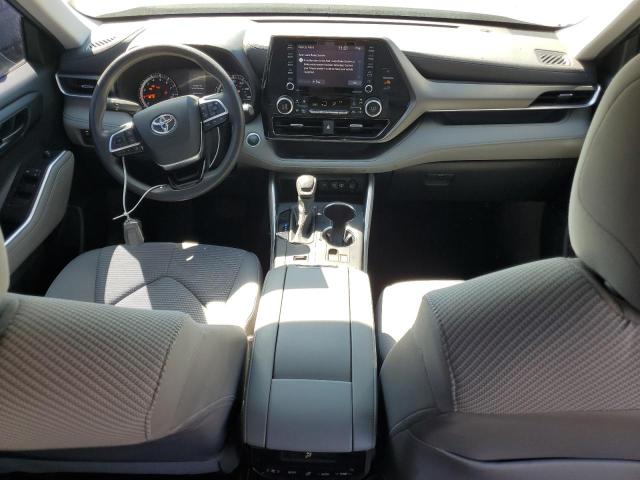 5TDCZRAH8LS008960 - 2020 TOYOTA HIGHLANDER L ნაცრისფერი ფოტო 8