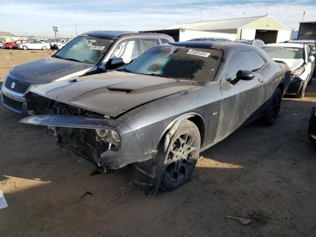 2C3CDZGGXHH627390 - 2017 DODGE CHALLENGER GT CHARCOAL photo 1