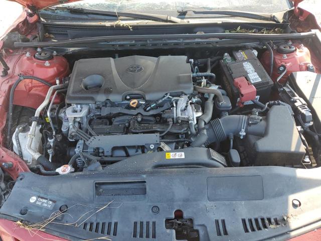 4T1B11HK5KU285724 - 2019 TOYOTA CAMRY L RED photo 11