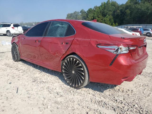 4T1B11HK5KU285724 - 2019 TOYOTA CAMRY L RED photo 2