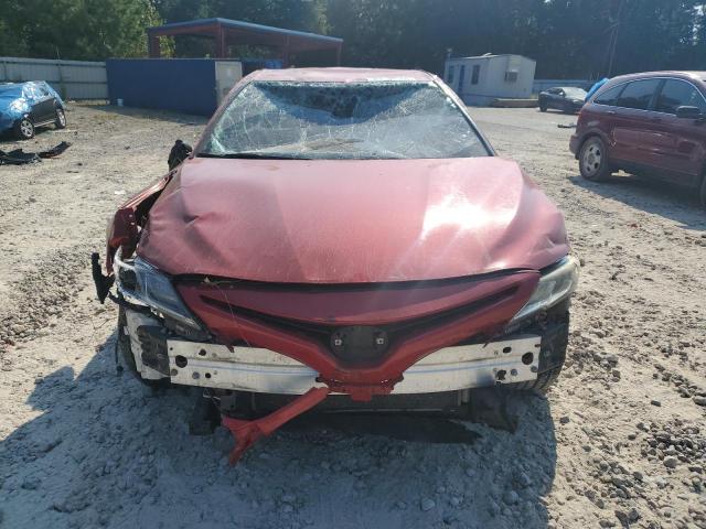 4T1B11HK5KU285724 - 2019 TOYOTA CAMRY L RED photo 5