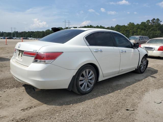5KBCP3F84BB003187 - 2011 HONDA ACCORD EXL WHITE photo 3
