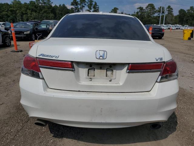5KBCP3F84BB003187 - 2011 HONDA ACCORD EXL WHITE photo 6