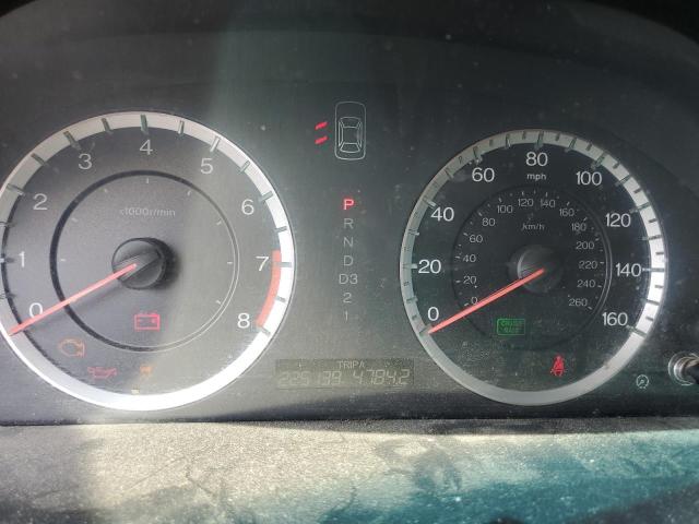 5KBCP3F84BB003187 - 2011 HONDA ACCORD EXL WHITE photo 9