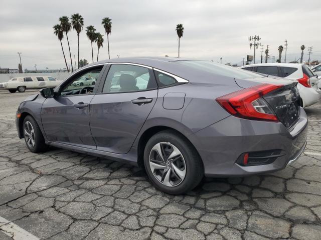 19XFC2F60LE210280 - 2020 HONDA CIVIC LX GRAY photo 2