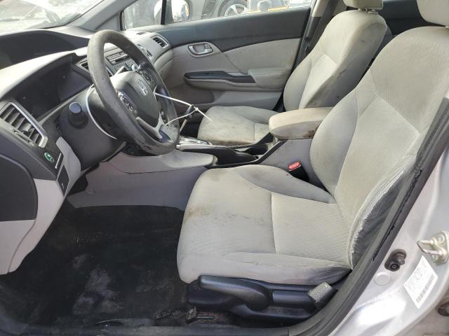2HGFB2F50EH525518 - 2014 HONDA CIVIC LX Biały zdjęcie 7